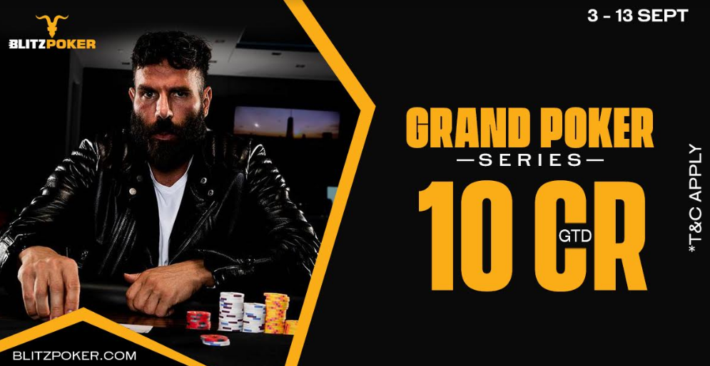 BlitzPoker announces INR 10 Crore guaranteed Grand Poker Series Media