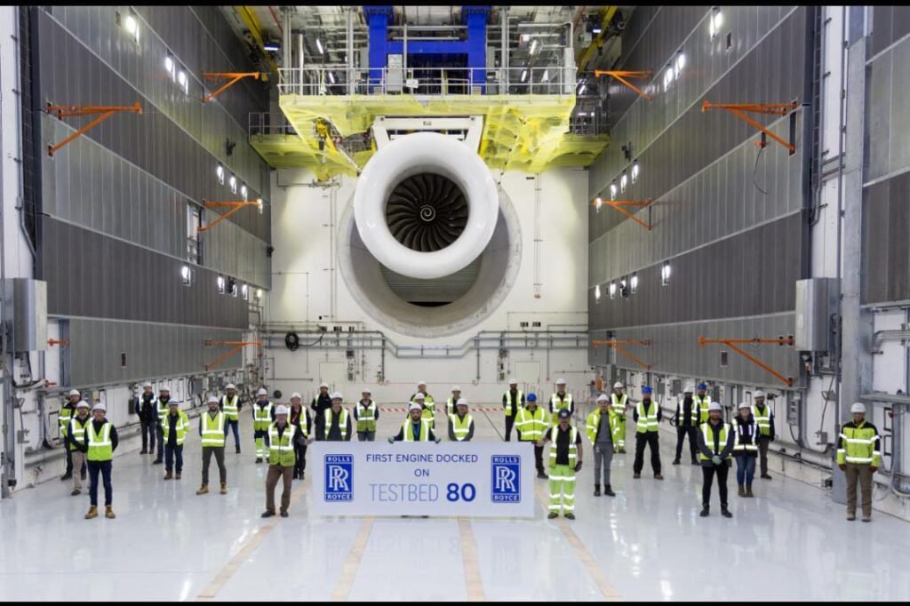 ROLLS-ROYCE RUNS FIRST ENGINE ON WORLD’S LARGEST AND SMARTEST AEROSPACE TESTBED