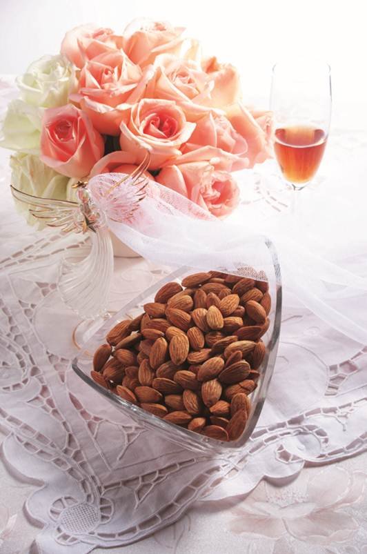 This Valentine’s Day, gift good health to your loved ones...Gift almonds...