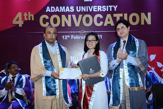 Two Nobel Laureates & An MIT Prof Enlighten 684 Graduating Learners In Adamas University Convocation
