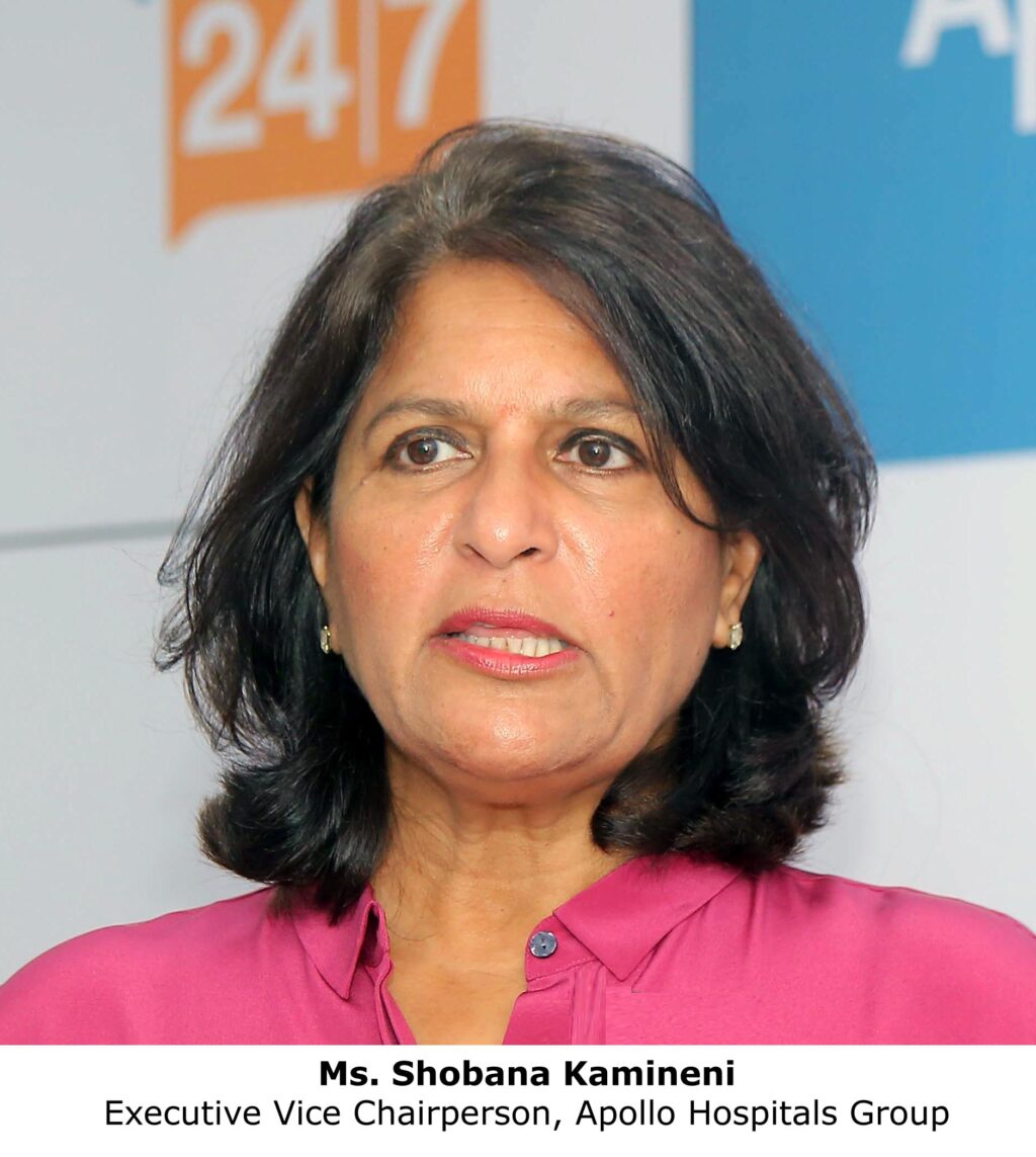 Ms. Shobana KamineniExecutive Vice Chairperson, Apollo Hospitals Group