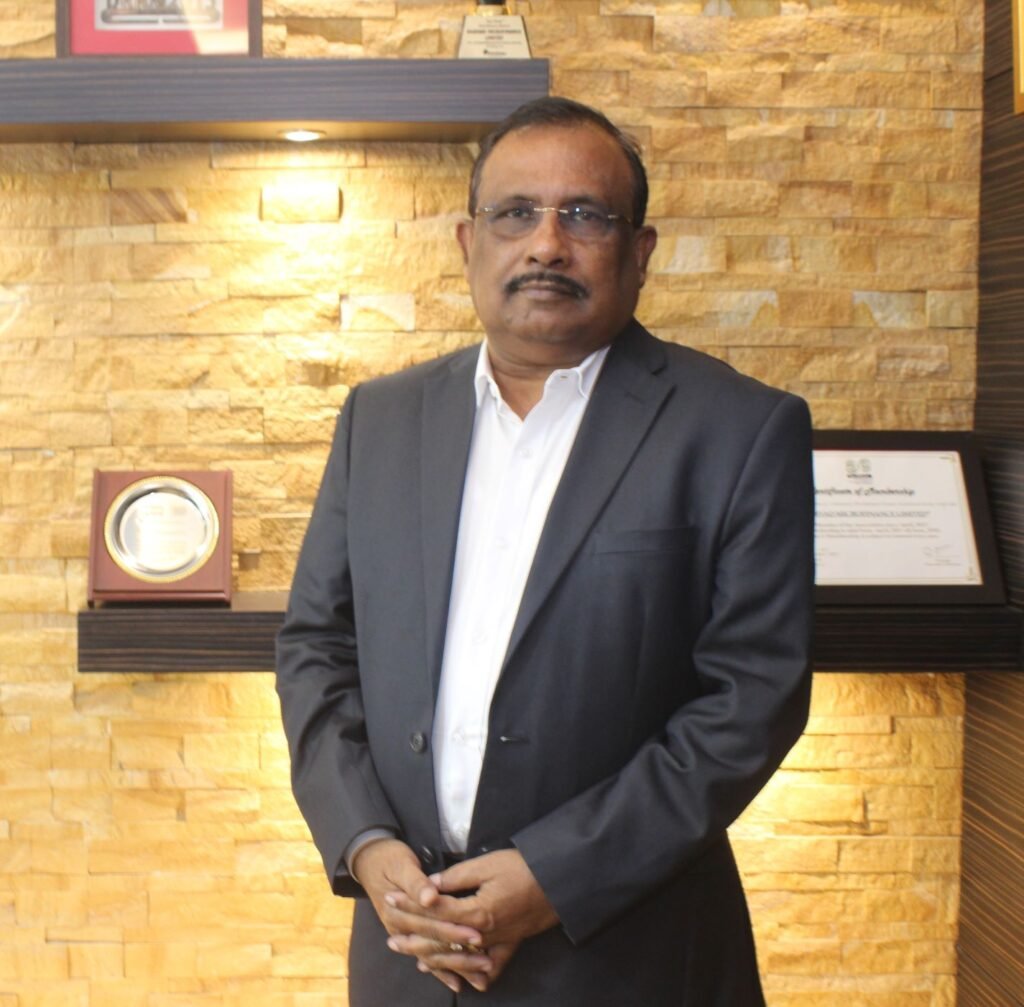 Mr. B N Raveendra Babu, Managing Director, Asirvad Microfinance Ltd.