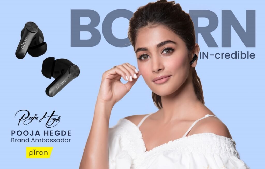 pTron ropes in the iconic Pooja Hegde as Brand Ambassador...