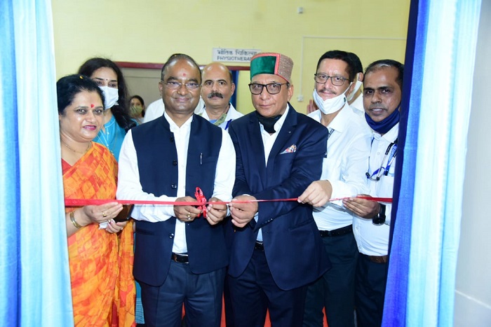 Sh N.L Sharma inaugurated Physiotherapy Centre at NJHPS Project Hospital