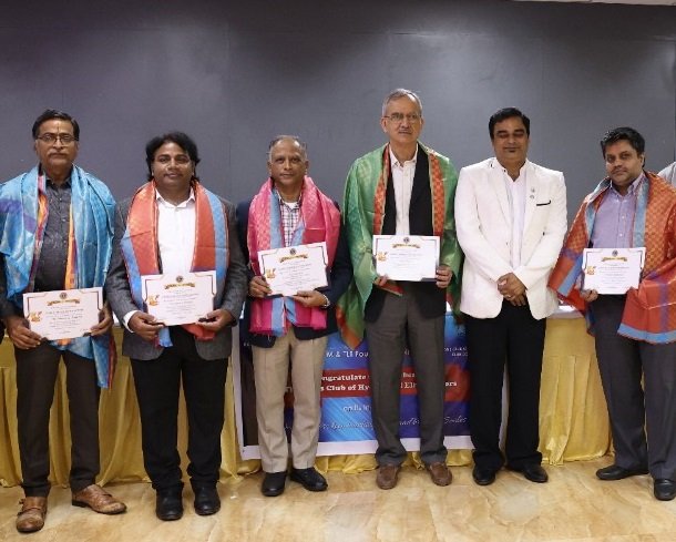 Lions Club Elite Doctors, felicitates eminent academicians from medical fraternity, on the eve of Teachers Day