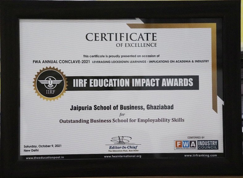 IIRF Certificate