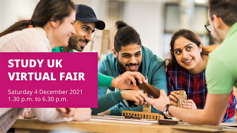 British Council’s Study UK Virtual Fair – December Edition is here