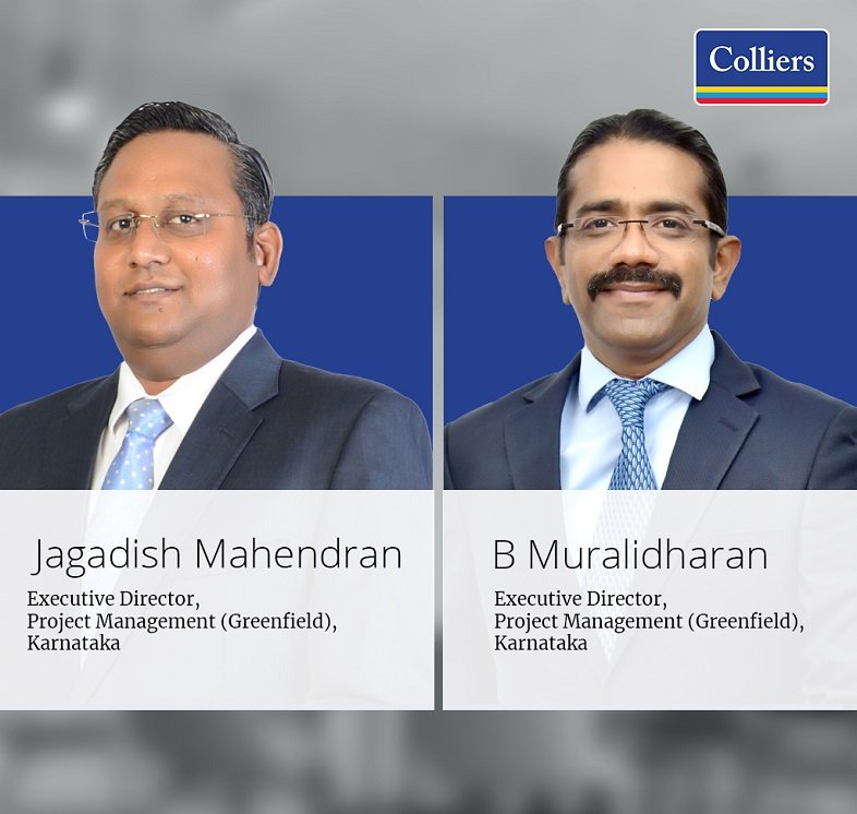 (L-R) - Jagadish Mahendran and B Muralidharan_Colliers India