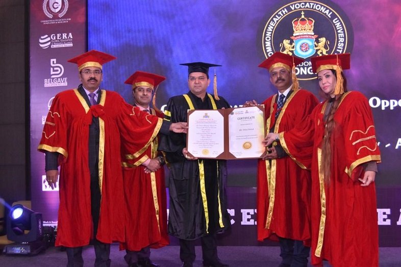 dr vikas katoch receives awards