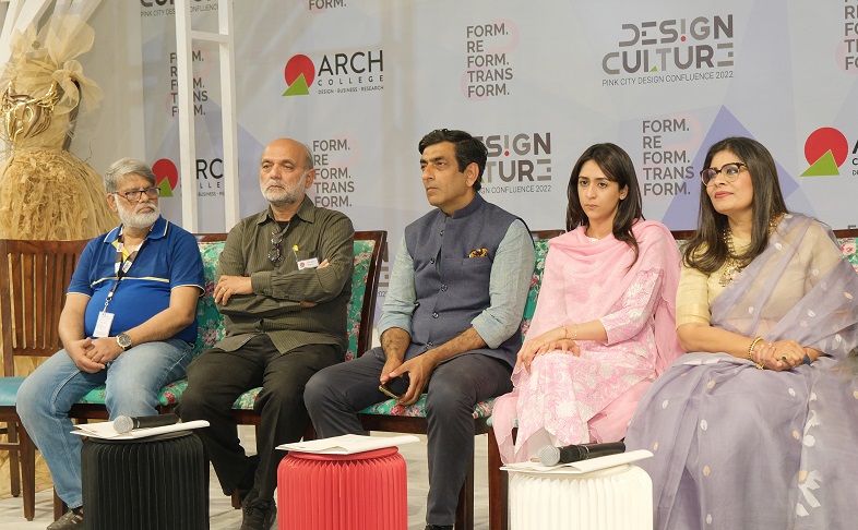 Curtain Raiser of Pink City Design Confluence 2022 and the Inauguration of Design Dhara Exhibition - Jaipur 9th March 2022, Time 4pm