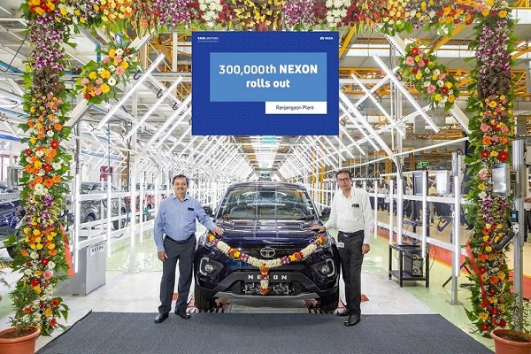 Tata Motors- 3,00,000th Nexon rolls out of the Ranjangaon Facility