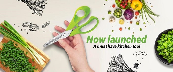 Kohe Launches Professional Kitchen Scissors