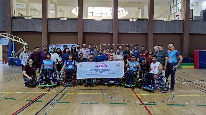 SBI General Insurance extends support to empower the first international ‘four a side’ wheelchair handball championship