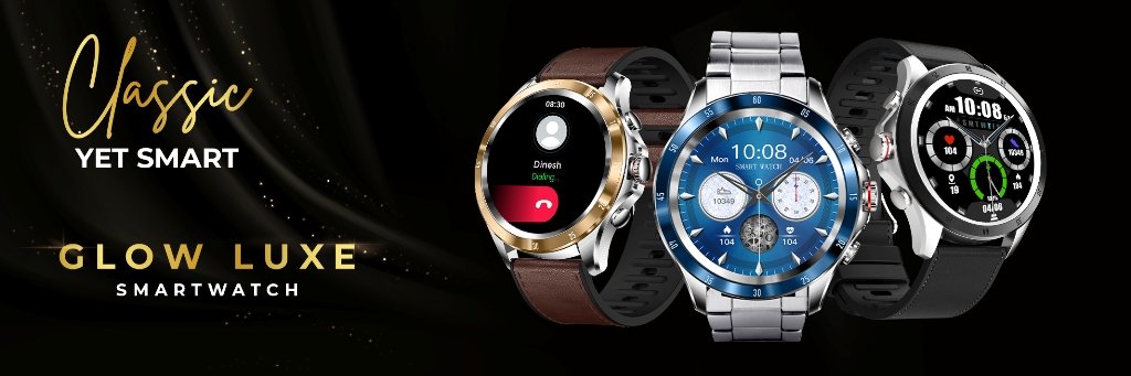 Gizmore's Glow Luxe Made In India AMOLED Smartwatch Brings A Premium Smartwatch Experience For Men