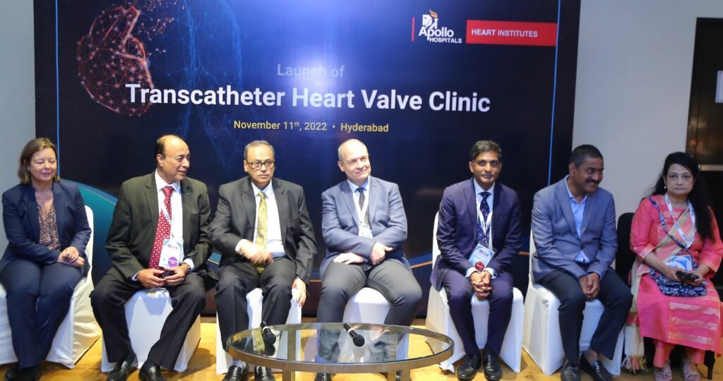 Apollo Hospitals launches the first and dedicated Transcatheter Heart Valve Clinic, in the city at its premises at Jubilee Hill