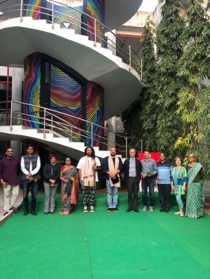 IIITH hosts Alliance Française Hyderabad’s Wall Art Festival on Campus