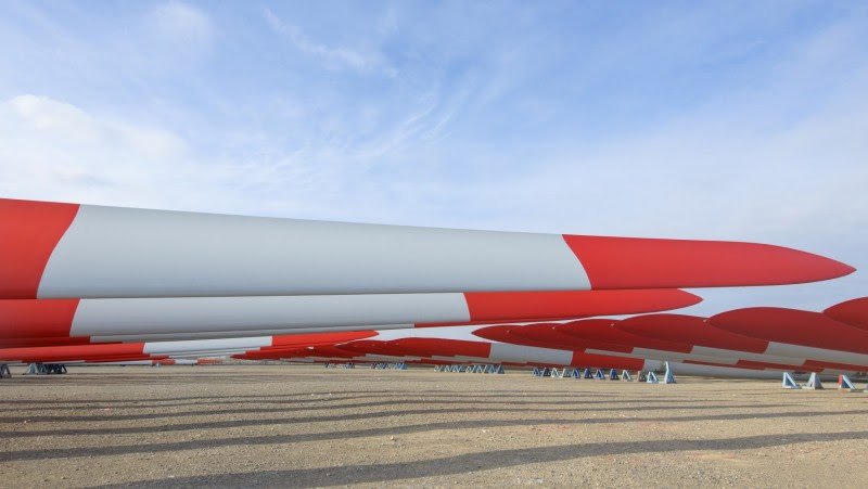 Covestro and TMT launch their 1000th polyurethane wind rotor blade