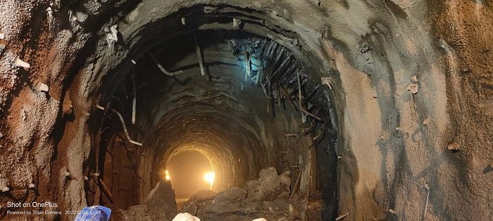 IRCON has achieved breakthrough of the Escape Tunnel in J&K