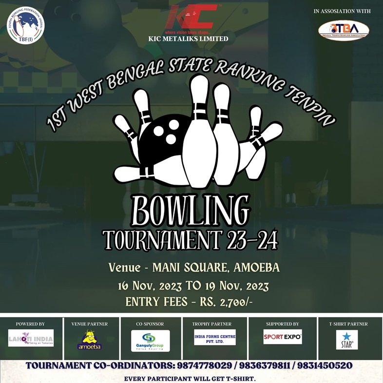  State Ranking Tenpin Bowling Tournament