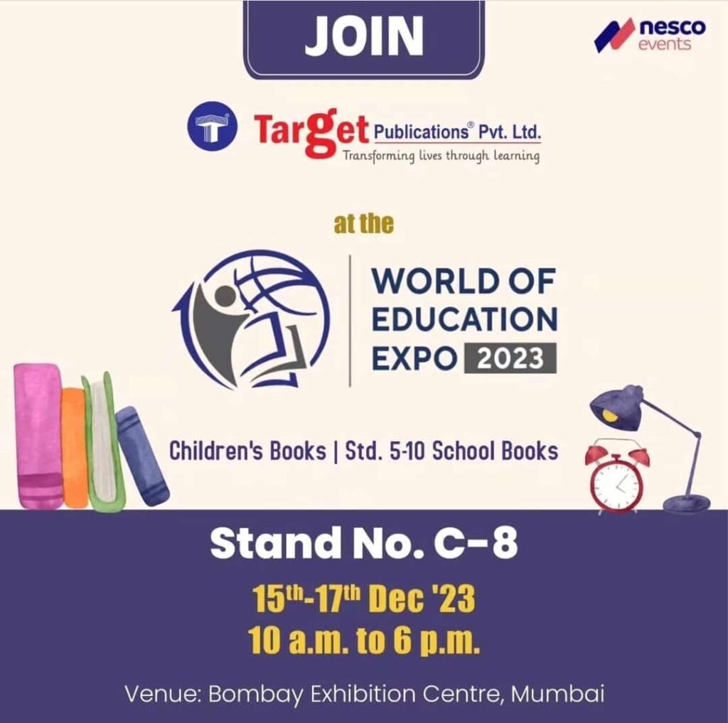 Target Publications exhibition at 2nd Edition World of Education Expo 2023