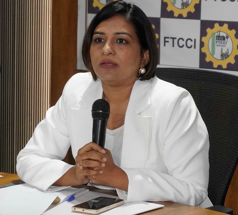 DR MANI PAVITRA WHO IS ALSO KNOWN AS DR MONEY PAVITRA SEEN ADDRESSING AT A PRESS CONFERENCE ABOUT FINANCIAL LITERACY 03
