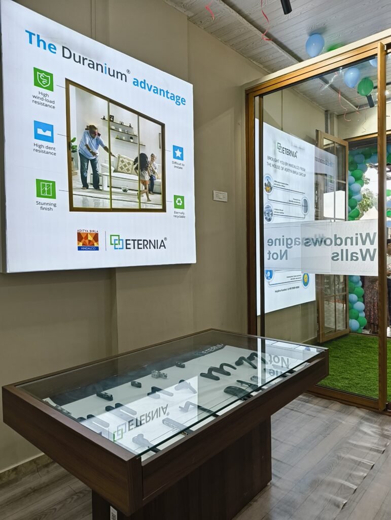 Premium Aluminum Window Brand, Eternia, Expands Footprint with Inauguration of Lonavala Showroom