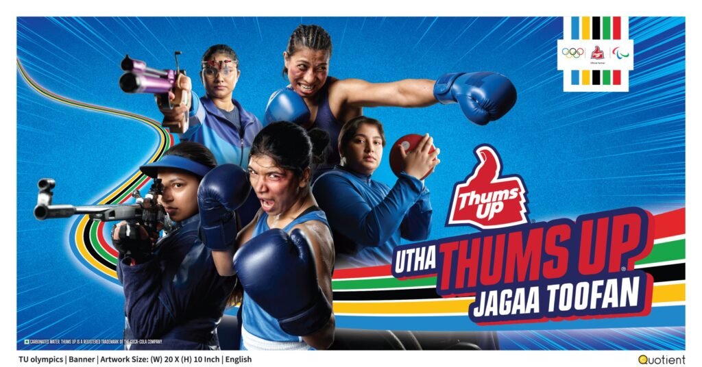 Thums Up's Olympics Campaign Demonstrates the Power of a 'thumbs up' Gesture