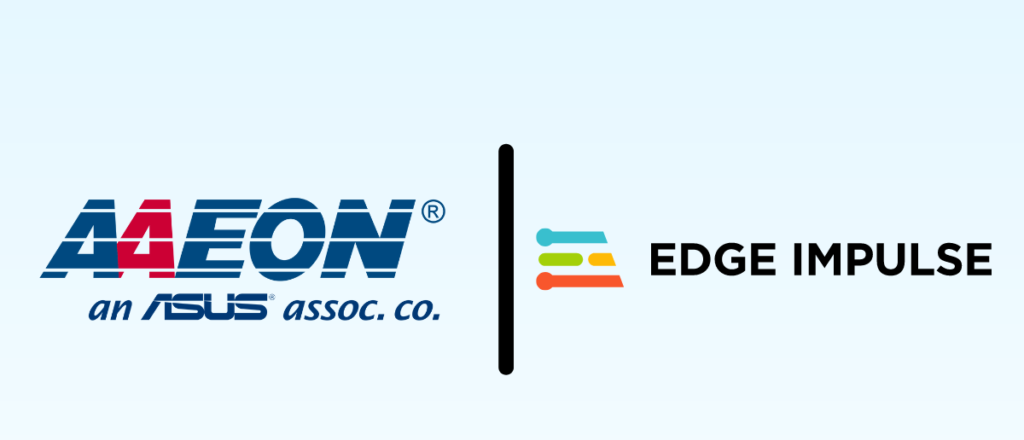 AAEON + Edge Impulse Logo Banner